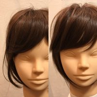 Wigを似合わせるとは。